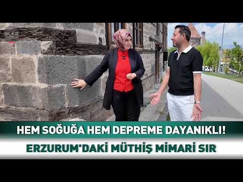 Resistant to both cold and earthquakes! The amazing architectural secret in Erzurum.