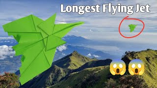 Quick Tutorial: Jet Fighter Paper Plane That Flies Really Far