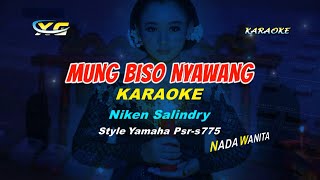Mung Biso Nyawang - Niken Salindry  KARAOKE KOPLO (YAMAHA PSR - S 775)