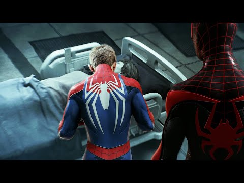 Spider-Man 2 - Peter Mourns for Aunt May (Aunt May's Death) 4K UHD