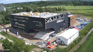 June 2026 Construction new campus - week lapse
