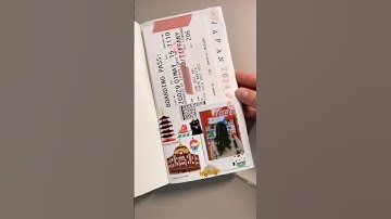 my first travelers notebook cover page for my trip to Japan! 🇯🇵 📔 🖊️ #travelersnotebook #japan