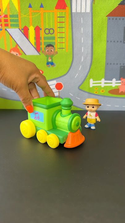 JJ and his many rides 🚜🚙🚂 #cocomelon