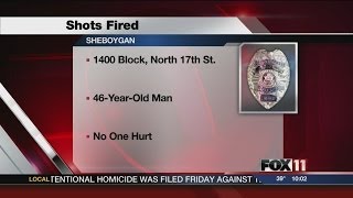 Man arrested for discharging firearm