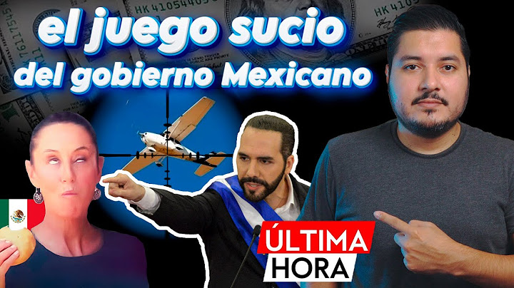 NAYIB BUKELE explica el tema de LA AVIONETA detenida en MÉXICO 🔥