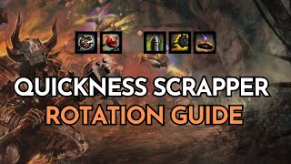 GW2 Power Quickness Scrapper PvE DPS Rotation Guide