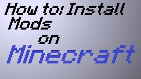 HOW TO: Install mods on Minecraft 1.5.2 HD