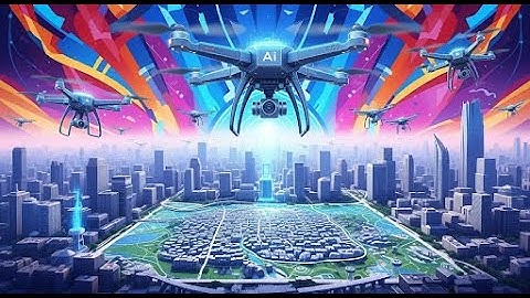 AI Powered Drone Swarm City Maping