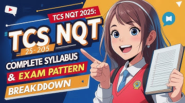 "🚨 TCS NQT 2025 BIG UPDATE! 💼🖊️ How to Register | Full Syllabus & Exam Pattern Overview