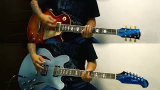 One-Take-Jam: My Hero by Foo Fighters tried 2 guitars this time! 🤘A Les Paul and DG-335
