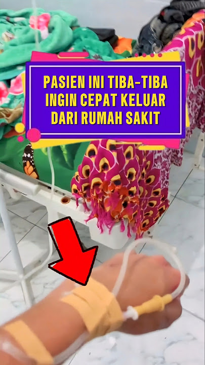 Pasien ini tiba-tiba ingin cepat keluar dari rumah sakit ❗ #videoviral