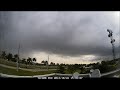 Time lapse of thunderstorms over NWS Miami October 22, 2014