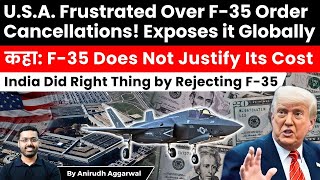 Download Lagu US Frustrated by F-35 Cancellations! Exposes it Globally! F-35 Doesn’t Justify Cost. India was Right MP3