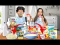 Only eating baby food challenge  24 hours   vlog  yash and hass
