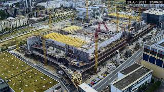 Construction Hall 12 - Time lapse