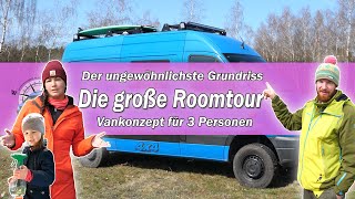 Vlog 70  Ingenieur baut unfassbares WohnmobilKonzept, Wohnmobil für 3 Personen unter 6m