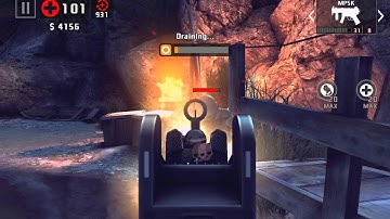 Dead Trigger 2. M-4 & MP5K, Brainmill.