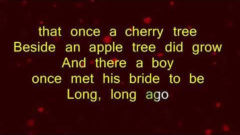 Cherry Pink And Apple Blossom White Pat Boone Lyrics video