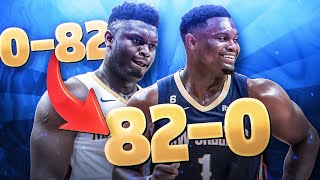 I Went 0-82 to 82-0 in NBA 2K23