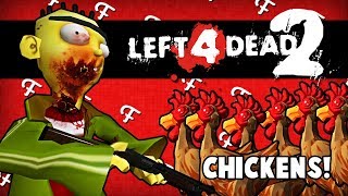 L4D2: Ed Edd n Eddy Edition - Rolf's Infected Chicken Zombies! (Left 4 Dead 2 - Comedy Gaming)