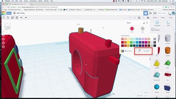 11. New TinkerCAD - Transparency