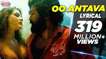 O Antava Song (Telugu) | Pushpa | Allu Arjun, Samantha | DSP | Sukumar | Indravathi Chauhan