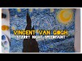 Speedpaint gouache ✨ Vinsent van Gogh &quot;Starry Night&quot;✨