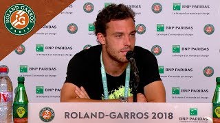 ... watch marco cecchinato’s press conference after his victory
against novak djoko...