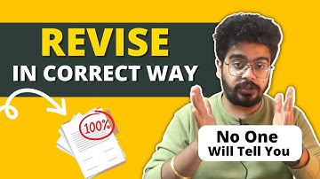 Best Way to Revise Your Subjects 🔥| Revise करने का Best method | Abhishek Rangwani