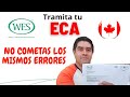 WES Equivalencia de estudios - MI TRÁMITE, PROCESO, TIEMPO, PRECIO -