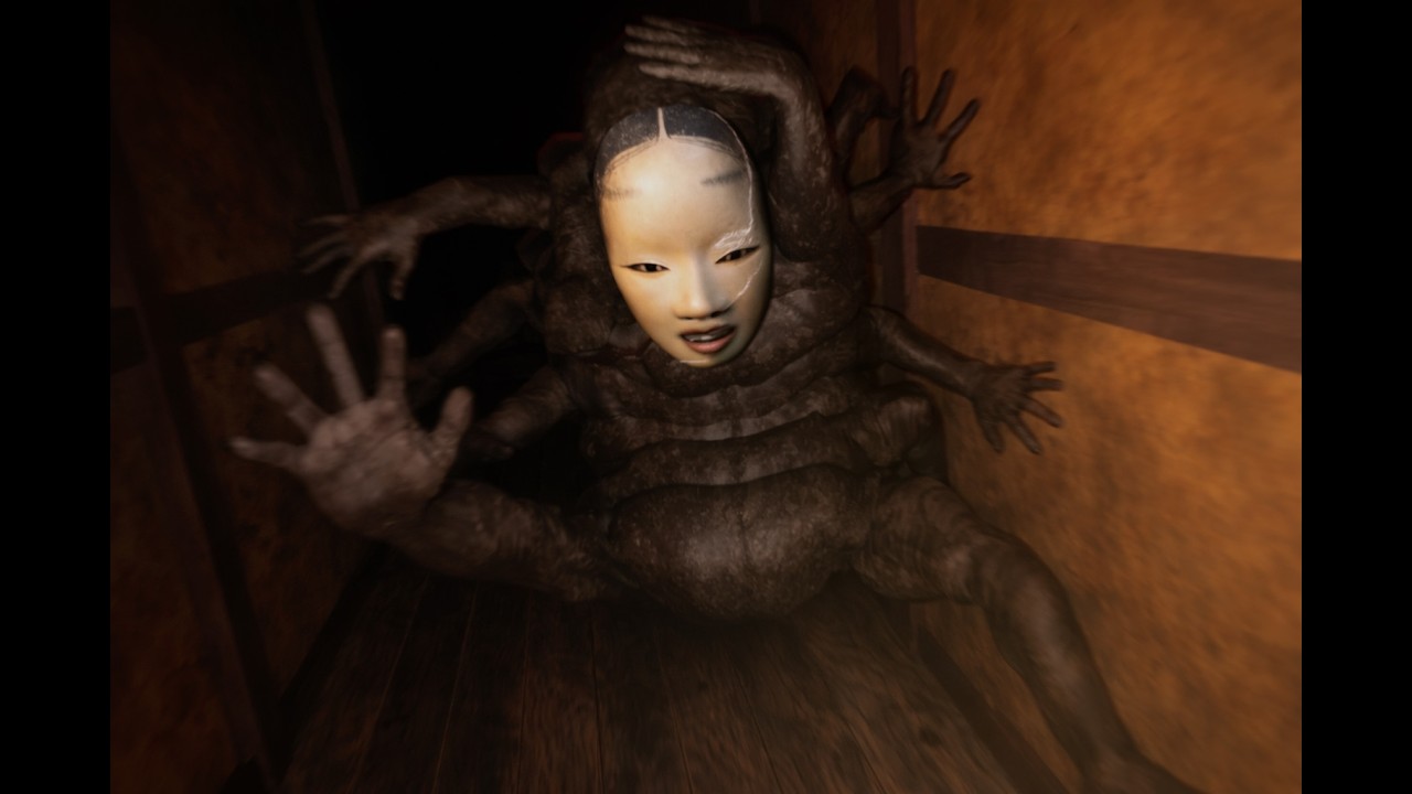 우다다남과 도코니녀의 공포 - 그림자복도 1화 매미의 복도편