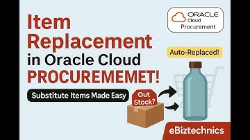 Oracle Cloud Procurement: Setup & Use of Replacement Items