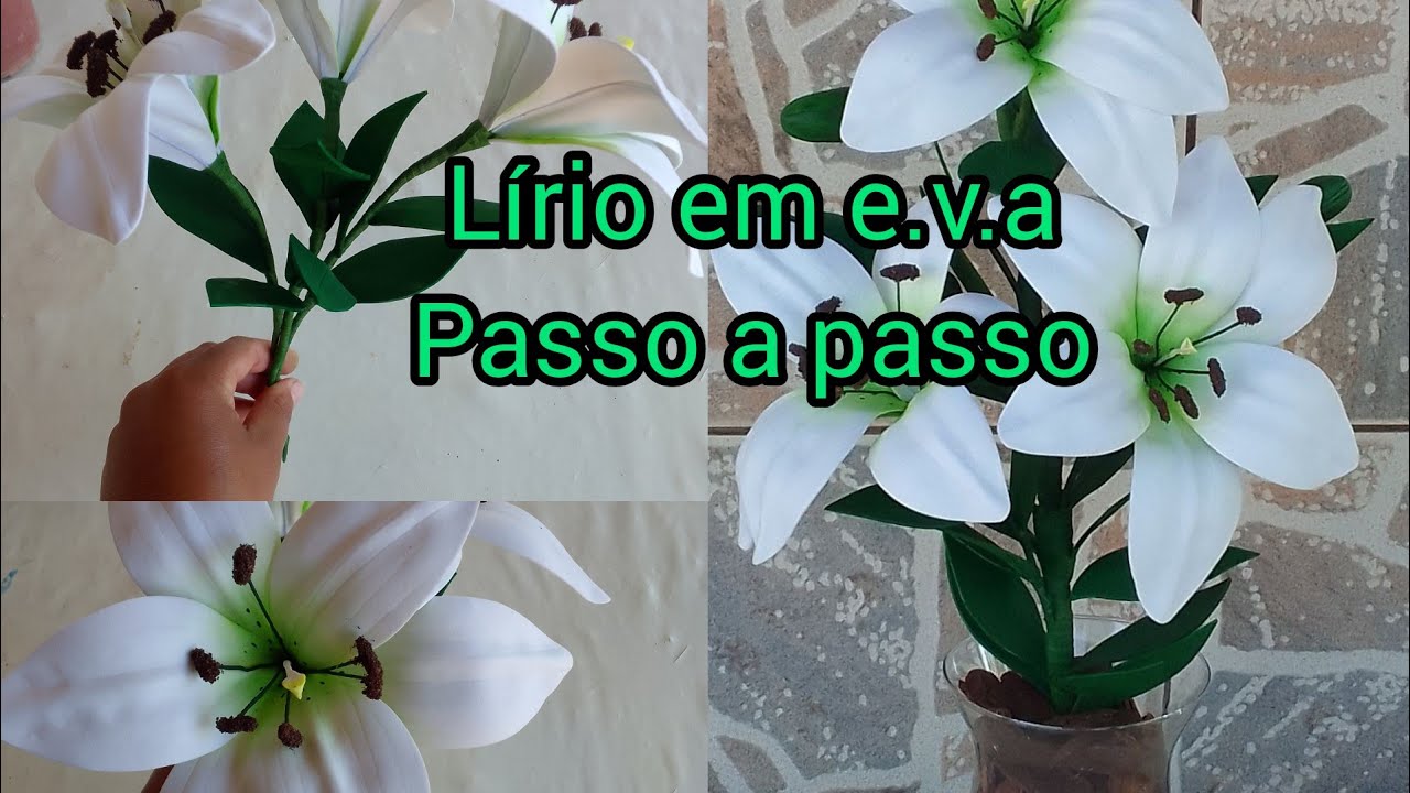 Lírio em eva