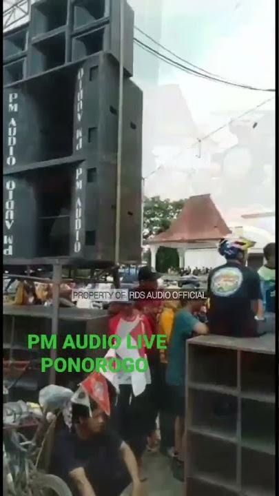 Story' Wa sound system' terbaru - PM AUDIO live Alon Alon Ponorogo #shorts #shortsvideo #pmaudio