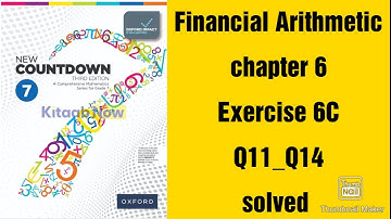 oxford new countdown book 7 third edition || chapter 6 || Exercise 6C ||Q11_Q14 solved