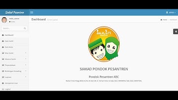 Sourcecode Aplikasi Siakad Pesantren Berbasis Web