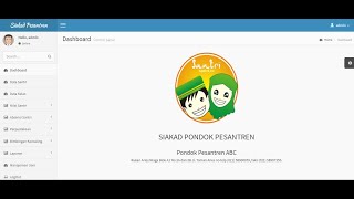 Sourcecode Aplikasi Siakad Pesantren Berbasis Web screenshot 3