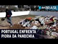 Janeiro termina como o mês mais letal da pandemia de Covid-19 em Portugal | SBT Brasil (01/02/21)