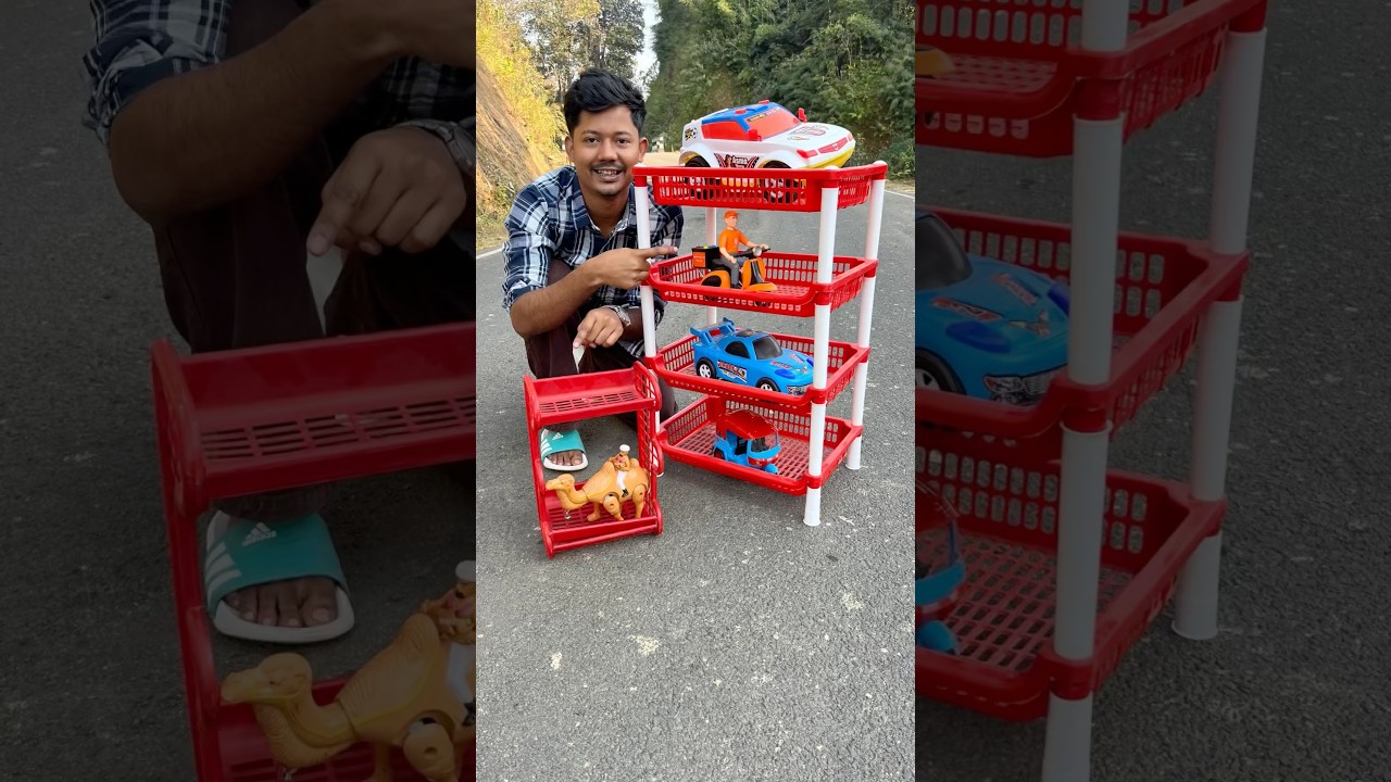 Cute storage Vs 4 Shelves Storage unboxing🥰