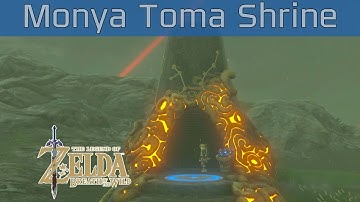 The Legend of Zelda: Breath of the Wild - Monya Toma Shrine Walkthrough [HD 1080P]