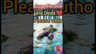 Superheroes Floating Dead in Swimming Pool 😱 #avengers #shorts #marvel #trending #ai #dc #aishort