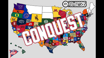 NCAA 26 Conquest Series (Episode 1) #ncaafootball #collegefootball26 #collegefootball #football