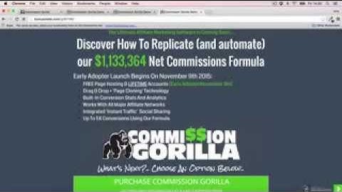 CommissionGorilla Walkthrough Review