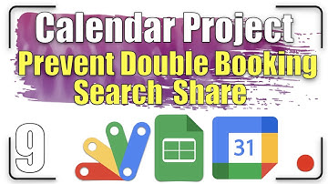 Calendar Project - Prevent Double Booking - Search - Share | Part 9