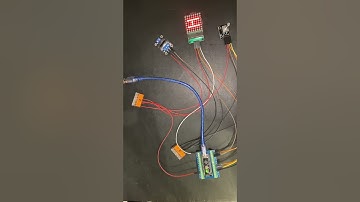 KY-040 Rotary Encoder Alphabet - MAX7219 8 x 8 Dot Matrix - WITH RELAY TRIGGER Arduino - ESCAPE ROOM