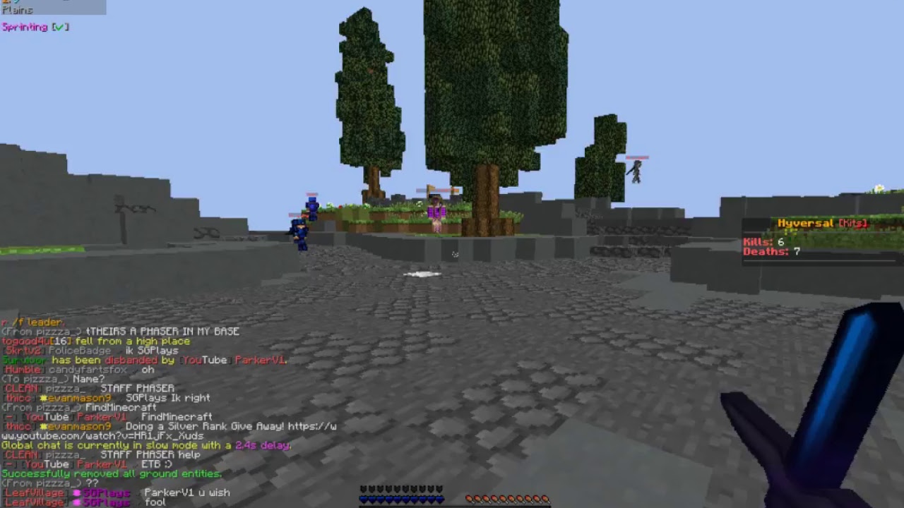 Minecraft: Pvping on Hyversal