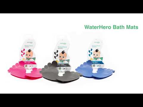 Коврики для ванной EveryDay Baby с индикатором температуры, 4 шт. [214006]. Видео №1