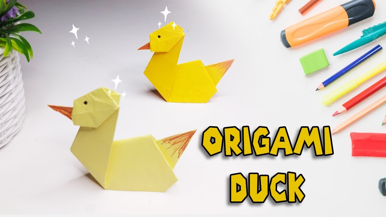 How To Make An Origami Duck: An Easy Guide For Beginners - Professor Origami