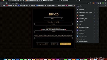 Src20 And Drc20 Token Full video || How to mint || Investment Airdrop