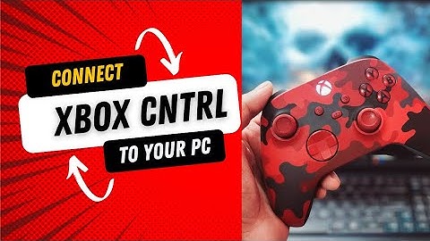 How to Connect Xbox Controller to PC ! Easy Method